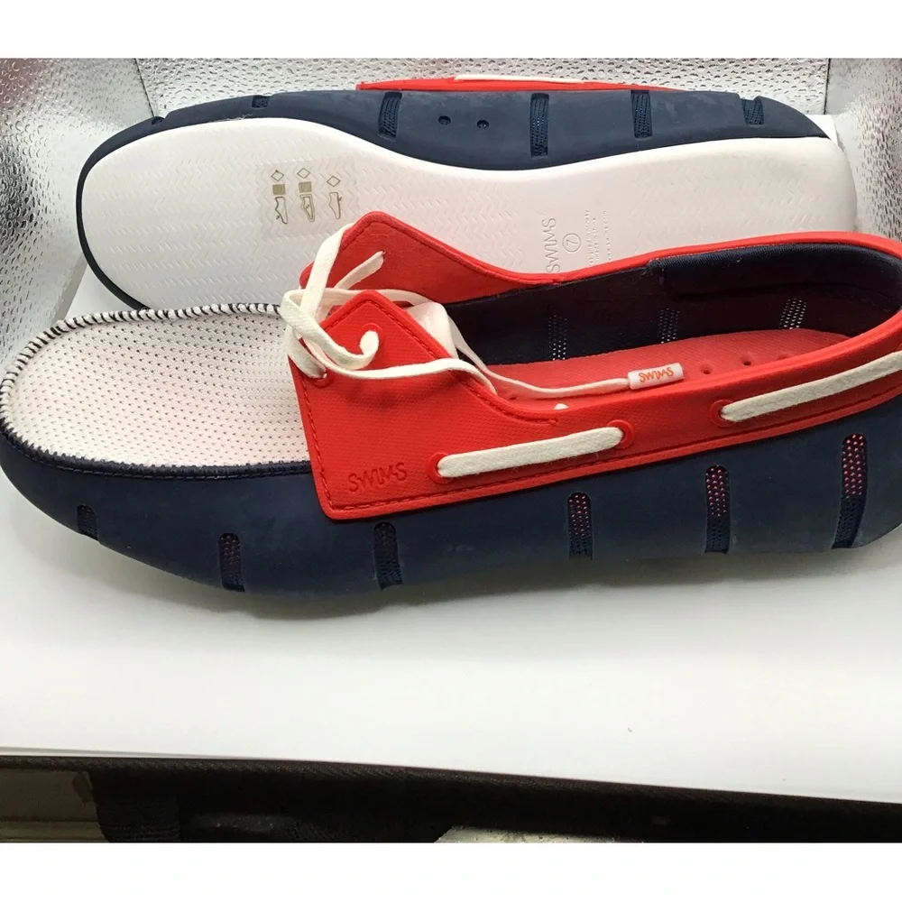 NWOT Beautiful SWIMS Boat Shoes in size 7
